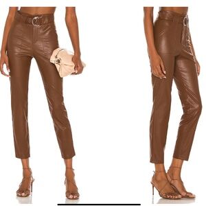 Superdown (revolve) Chanice Buckle Pant, Faux Leather Pants
